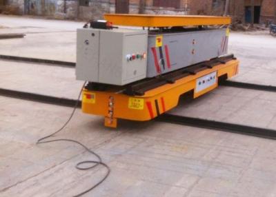 China High Frequency Busbar Powered Transfer Cart For Assembly Line 1 - 300T Capacity for sale