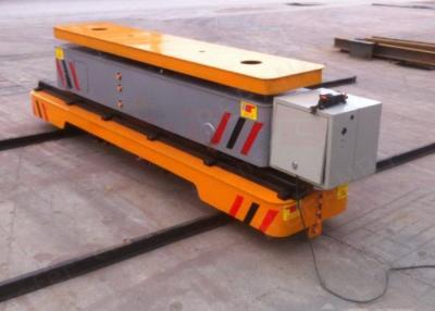 China Custom Material Transfer Carts , Battery Powered Industrial Transfer Car for sale