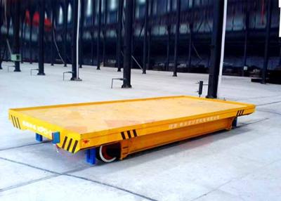 China KPD-16T Steel box beam flatbed body motorized transfer trolleys for sale