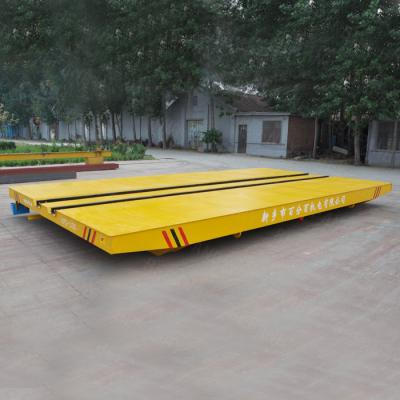 China Working Line Busbar Powered Transfer Cart Simple Structure CE / SGS Approval for sale