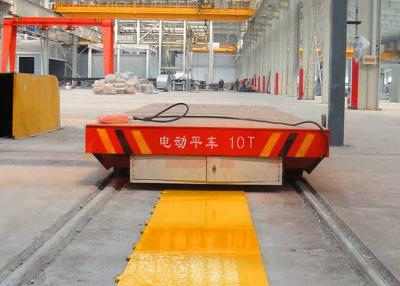 China High Performance Busbar Powered Transfer Cart 0 - 20m / Min Running Speed for sale