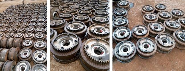 steel rail wheel