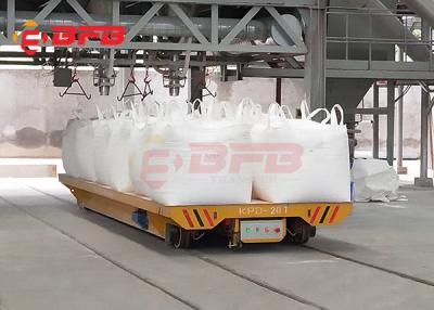 China CE Bulk Material Handling Equipment Battery Powered Cart On Rails 12 Months Warranty for sale