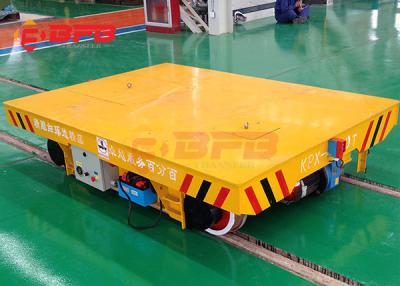 Chine Chariot autopropulsé motorisé industriel de transfert de bobine de plate-forme plate électrique de chariot à vendre