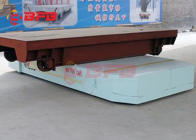 China Trole resistente do transporte de materiais do armazém bonde da plataforma do trole do transporte à venda