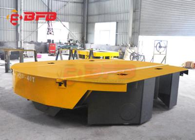 China Mold Transportation Turntable Motorized Transfer Cart for sale