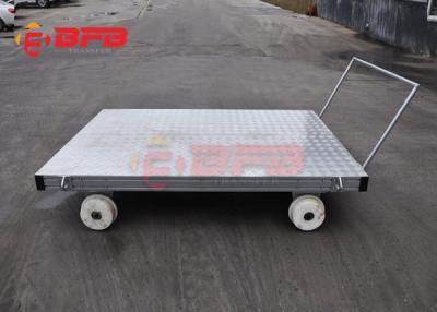 China 1000kg Aluminum Flatbed Car Trailer Dolly For Material Transfer for sale