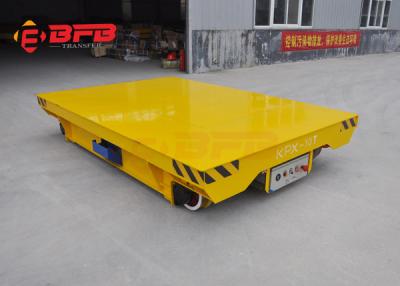 China 15 Tons Industrial Rail Battery Transfer Cart 20m/Min Remote Control for sale
