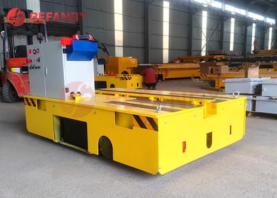 China Electric Flatbed Cargo Trackless Transfer Cart 20T Heavy Duty Platform Trolley for sale