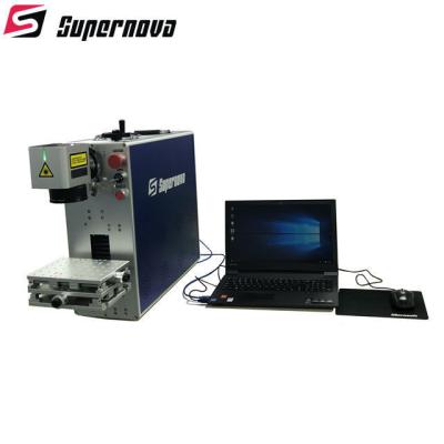 China High Speed Portable Laser Marking Machine Copper Laser Etching Engraving SS Material for sale