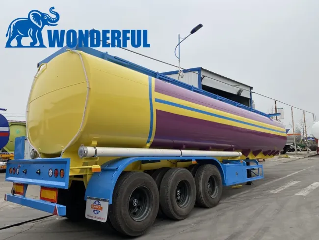 Customized Diesel Transfer Vehicle Large Volume Bitumen Tanker with 50000 Liters Capacity