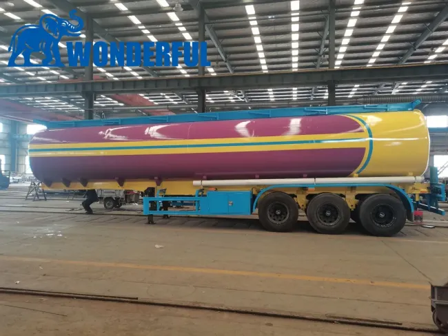 Customized Diesel Transfer Vehicle Large Volume Bitumen Tanker with 50000 Liters Capacity