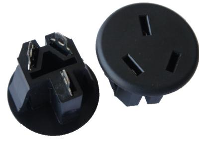 China Round Australian AC Electric Power Sockets , Electrical Wall Plugs For Office / Home for sale