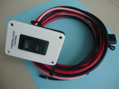 China White AC Electric Power Switch Button With Extension Lead For Industrial / Commercial for sale