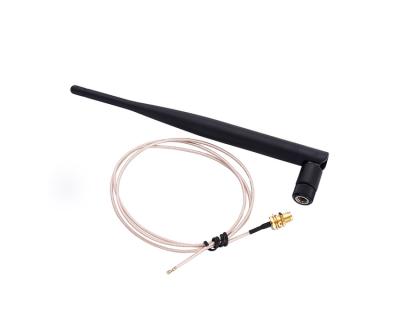 China 195mm Length RF 2.4 5G Antenna 5dBi With IPEX To SMA for sale