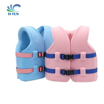 China New design TPE foam aqua park kids life jacket without coating for sale