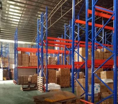 China Polymer Heavy Duty Storage Racks 1200 Lbs Capacity For Supermarket for sale