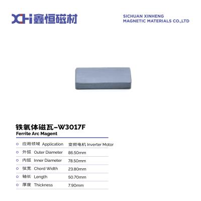 China High Coercive Variable Inverter Motor Permanent Magnet Ferrite With ISO9001 W3017F for sale
