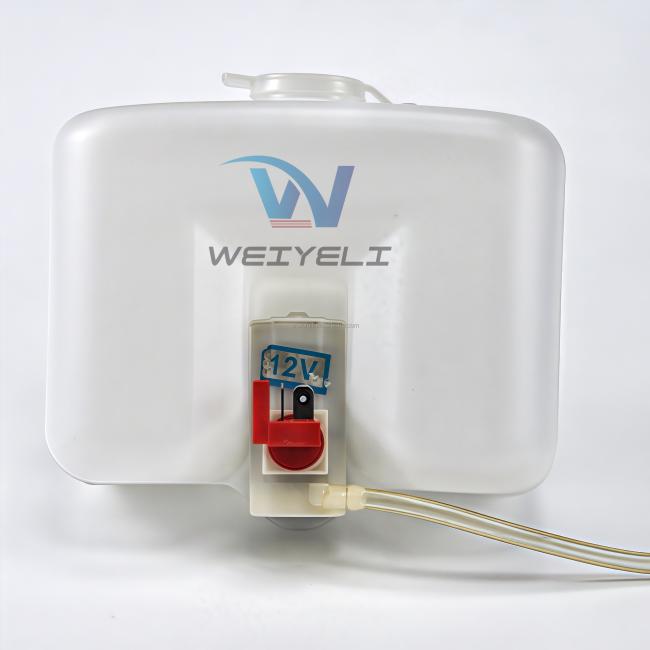 Close-up of wiper kettle construction