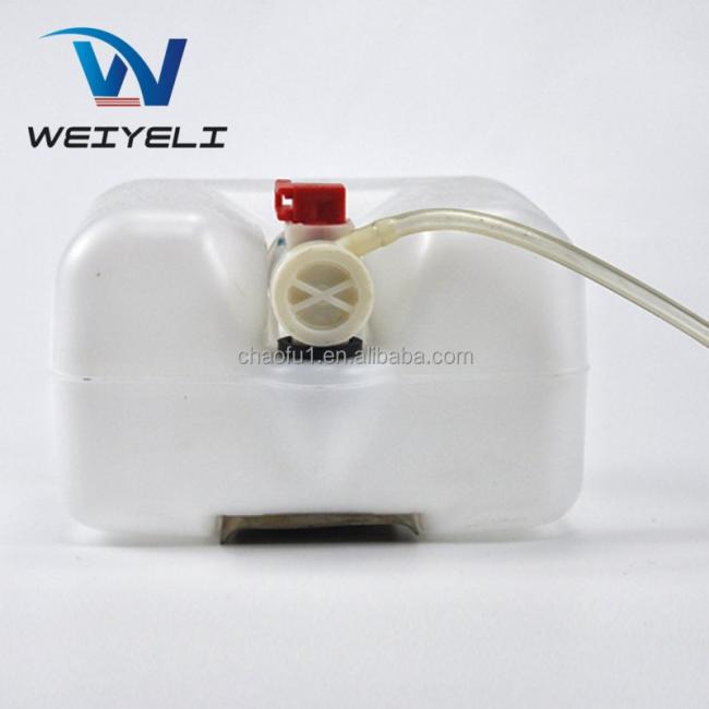 Wiper kettle dimensional view