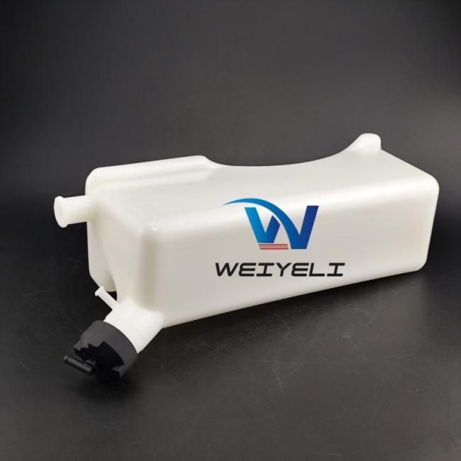 Coolant expansion tank connection points