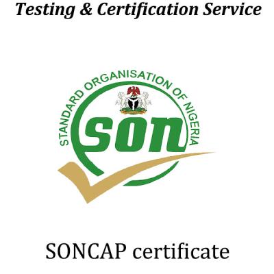 中国 Nigeria implements mandatory pre-shipment conformity assessment (SONCAP) for controlled products exported to the country 販売のため