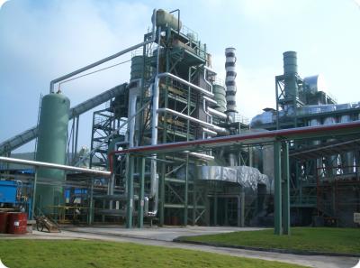 China 30 MW Biomass Waste Wood Power Plant / Hot Air Furnace / Waste Heat Boiler for sale