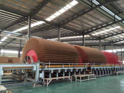 China MDF 300000CBM (panel de fibras de madera medio de la densidad) que hace la cadena de producción de máquina en venta