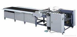 China Powerful Paper Gluing Machine , Box Making Equipment Eco Friendly for sale