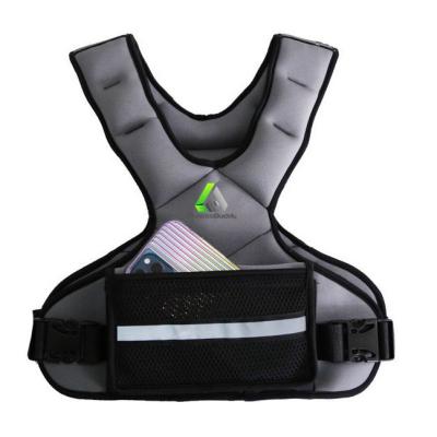 China Workout Fitness Adjustable Iron Sand Weight Vest 	5kg 10KG Weighted Vest With Sand for sale