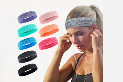 China Running Sweat Absorbent Yoga Hairband Anti Slip Headband for sale