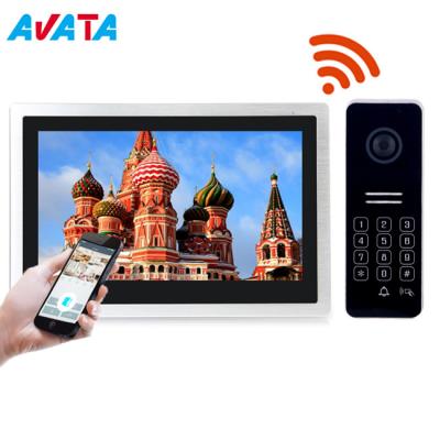 China IP WiFi Video Door Phone Intercom System with Mobile APP Work with iPhone Android for sale
