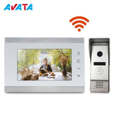 China WiFi IP wireless Video Door Phone Intercom Smart Phone APP remote Control for sale