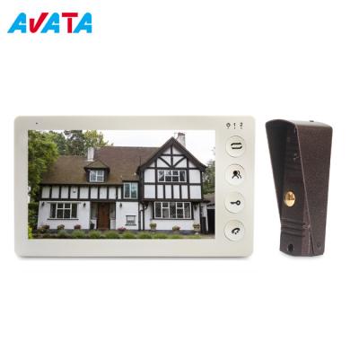 China Pinhole Lens Metal Housing Exit Button Ce FCC RoHS Video Door Phone MP3 Doorbell Chimes Ring Video Doorbell for sale