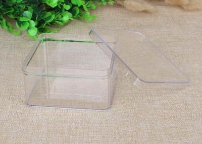 China Package Gift Boxes Clear Plastic Wedding Square Shaped 143.5×89×61mm for sale