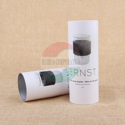 China Biodegradable Candle Jar Bottle Packaging Cardboard Can Cylinder Paper Tube for sale
