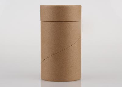 China Formidable UV Coating / Varnish Cardboard / Kraft Paper Can For Tea / Gift for sale