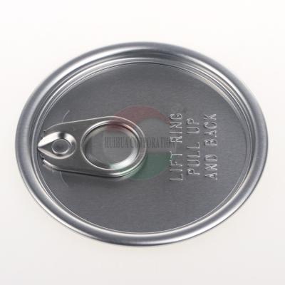 China Aluminium Ring Pull Easy Open Can Lid Clear / Blue / Green Customized for sale