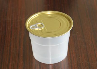 China Small Cup Shape Powder Food Packaging Pp Easy Open Jar  Good Oil Resistance for sale