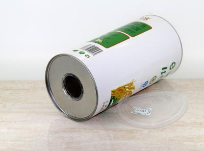 China Foil el sellado leche en polvo compuesto del papel fácil del sello del enchufe de los PP/del ODM del OEM de las latas de las nueces en venta