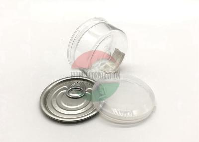 China Mini Plastic Food Containers With Lid Easy Open Can Herb Tea Packaging for sale