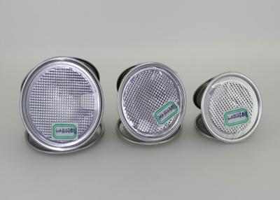 China Environmental food packing Aluminium Foil tin can Lids 73 mm Diameter for sale