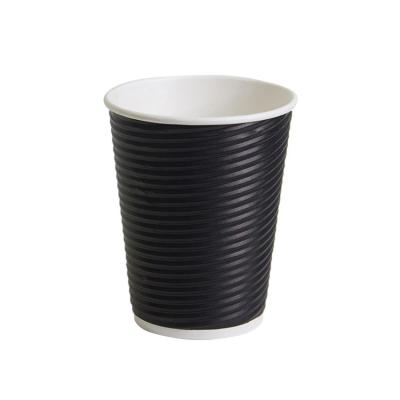 China Double Wall Corrugated Paper Takeaway Coffee Cup for Hot Drink for sale