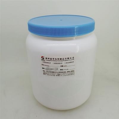 China Large White PET Jars Plastic Milk Powder Bottles 2200ml For Food Packaging for sale