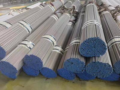 China ASTM 304 316 Food Grade Stainless Steel Pipe AB 2B Anti Corrosion Length 6m Tube for sale