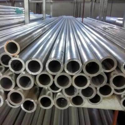 China Extruded Aluminium Round Pipe ASTM ISO 6061 6082 6063 7075 T6 0.3mm - 50mm for sale