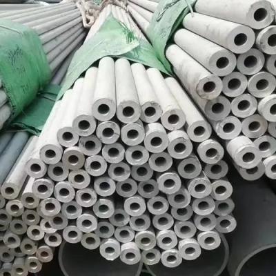 China ASTM AISI 201 304 Stainless Steel Tube Matte Finish Welded Railing Pipe 3mm thick for sale