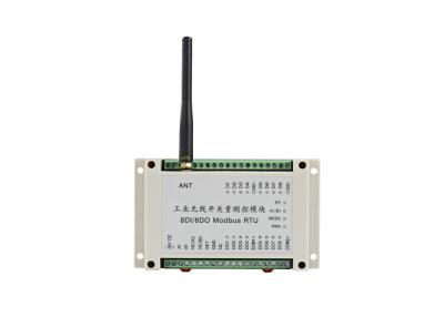 China 8DI 8DO Wireless ON OFF Module 433MHz / 868MHz / 915MHz 4G Wireless Modbus RTU for sale