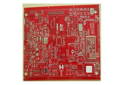 Chine Le panneau multicouche de carte PCB de rf, choisissent/doubles couleurs rouges dégrossis de panneau de prototype de carte PCB à vendre