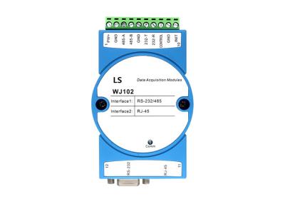China LS-WJ102 Modbus RTU To TCP Converter Serial RS232/485 To Ethernet Module 24V DC for sale